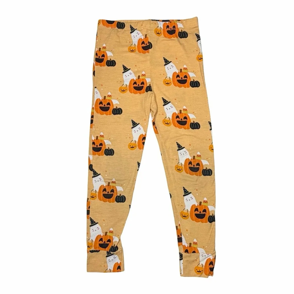 Spearmint Love Halloween Pumpkin Ghost Bamboo Pajamas